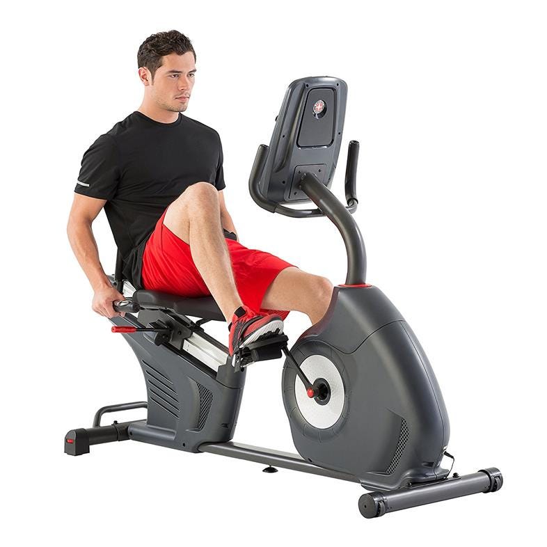 health fitness magnetic recumbent exercise bike for seniors