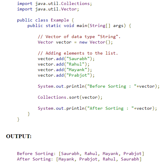 Java Vector A Vector Is A Class That Implements The By Imran Khan 