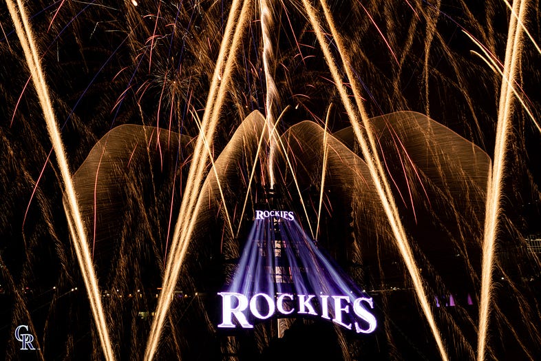 Fireworks at Coors Field Rockies Magazine