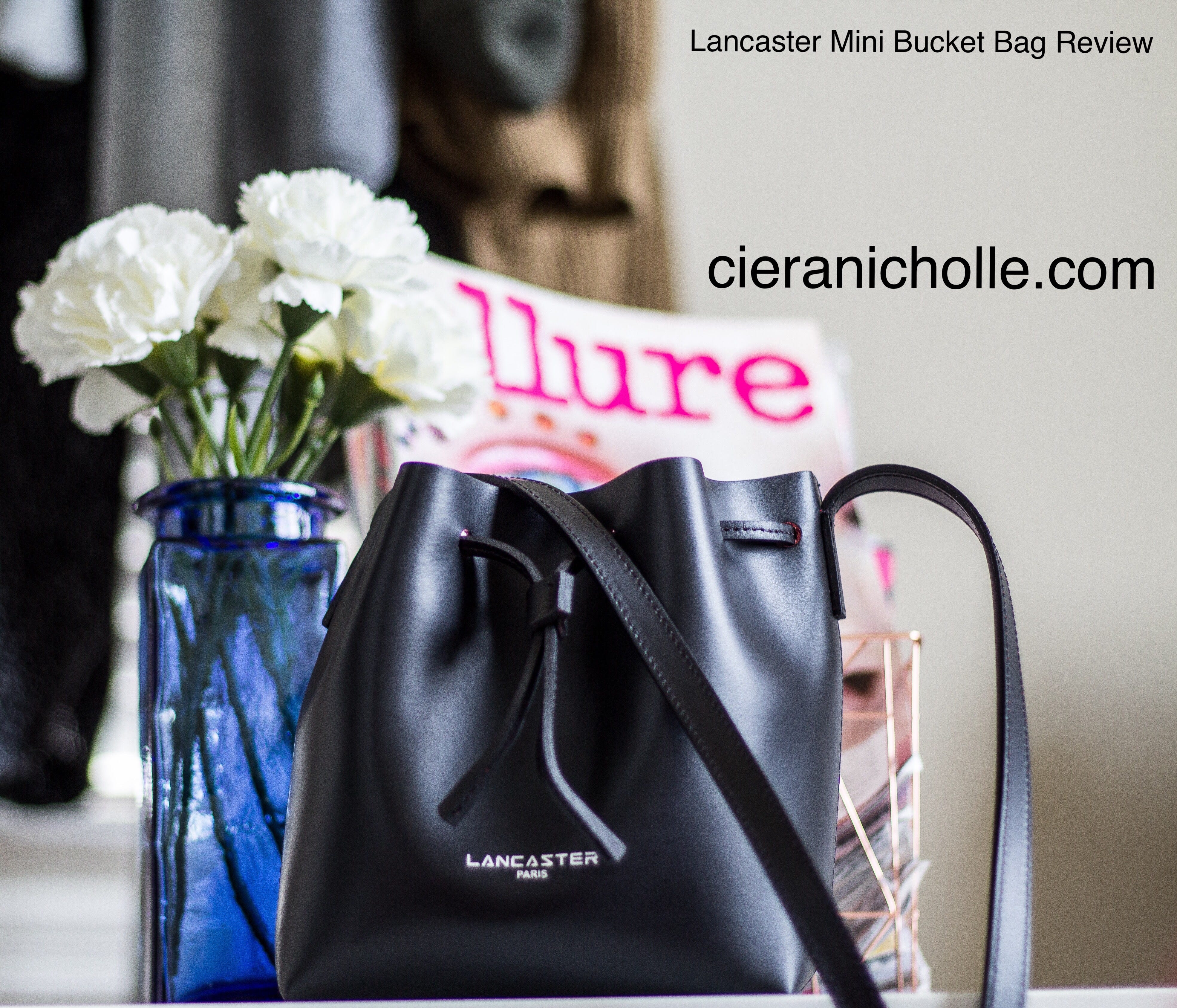 lancaster mini bucket bag
