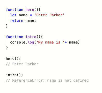 Scope in JavaScript. According to wikipedia “the scope of a… | by Ashok ...