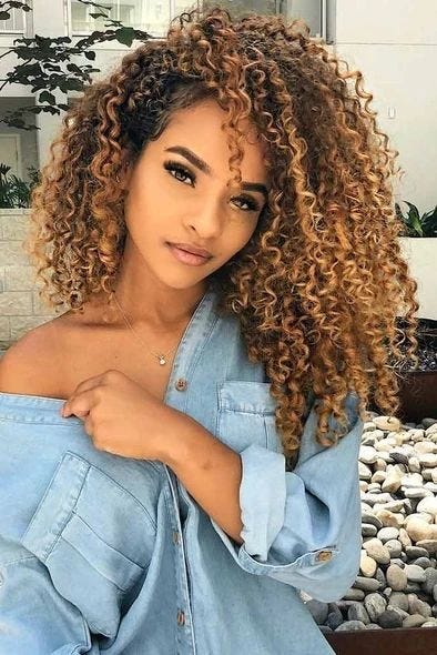 Colored Hair Using Right Weave Hair Extensions