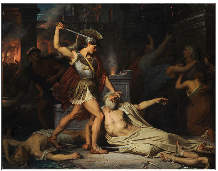 Kral Priamos'un Ölümü - Jules Joseph Lefebvre (1834-1912)