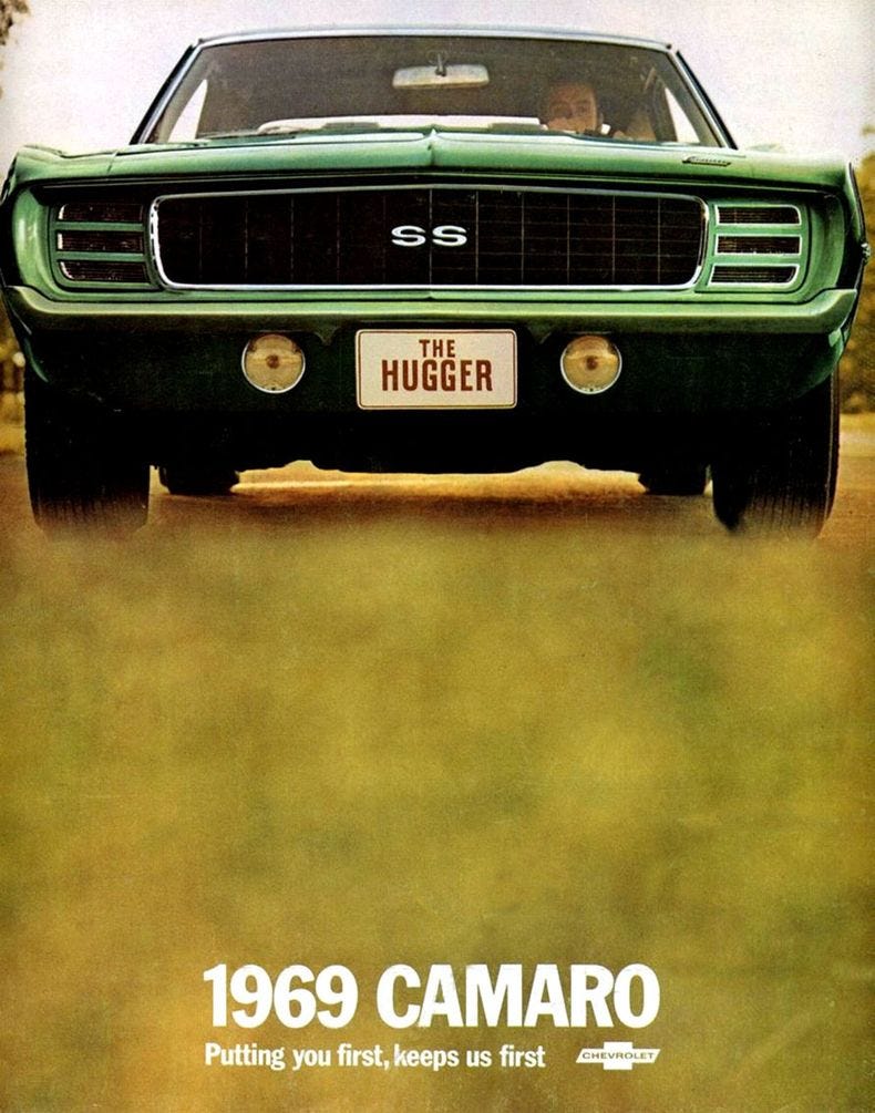 1969 Chevrolet Camaro By Sam Maven Motorious Medium