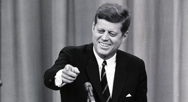 OTD in History… January 25, 1961, John F Kennedy becomes the first president to hold a televised ...