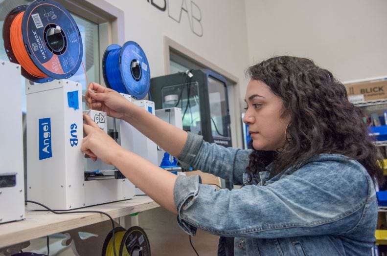 Bakersfield Fab Lab internship inspires female petroleum engineering