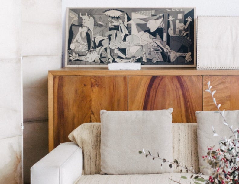 How To Incorporate Old Art Pieces Into A New Interior Design