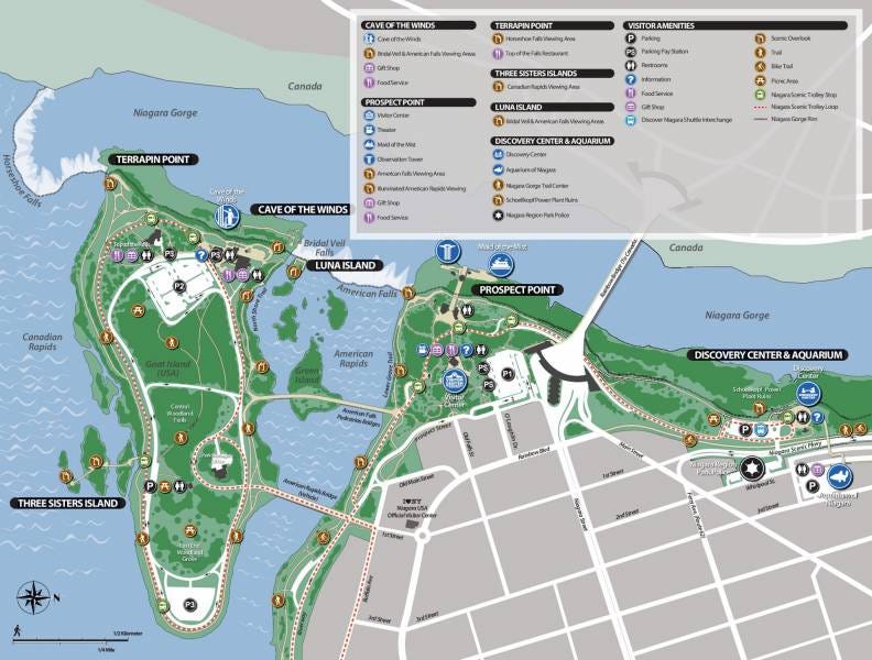 Niagara Falls Trails Map Hacks And Tips To Experience At Niagara Falls. | Medium