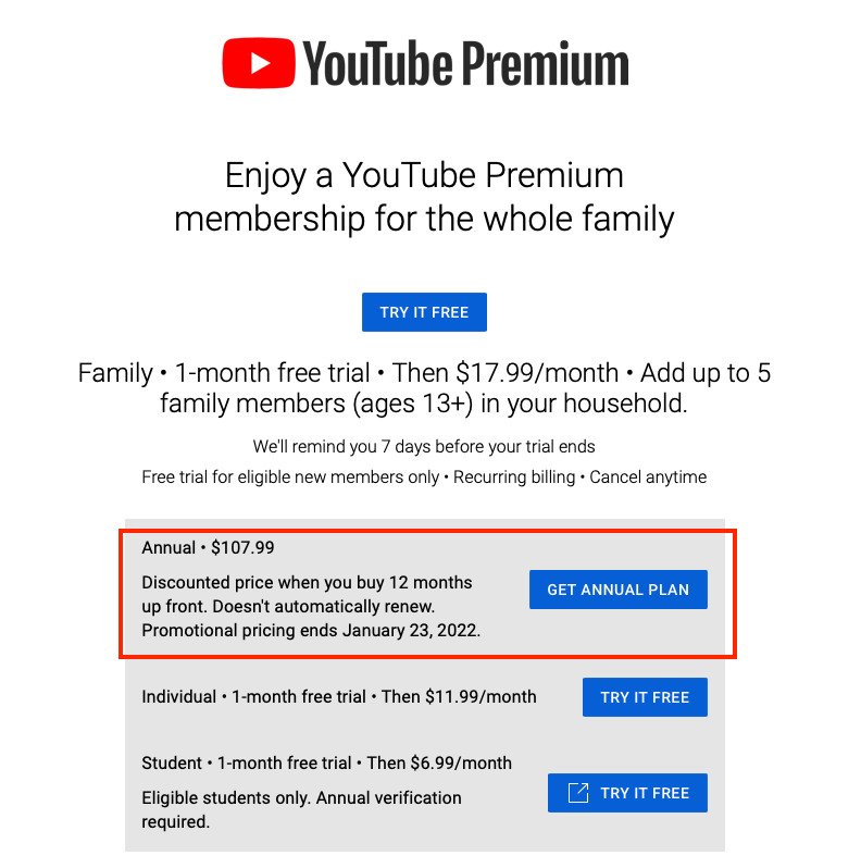 Premium youtube YouTube Premium