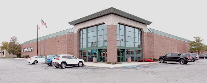 Art Van Buildings In Livonia Shelby Township Howell Listed For Sale