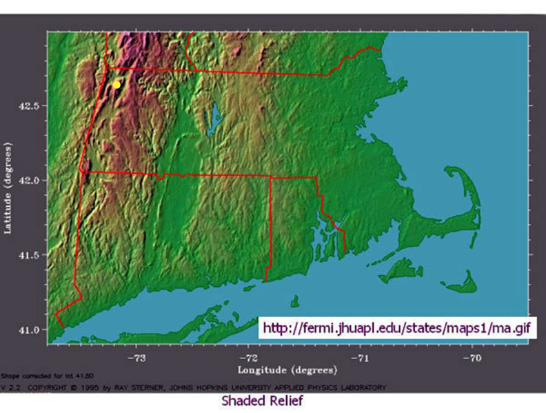 The One Minute Geographer Massachusetts (11) Physical Geography and Vacationland by Jim