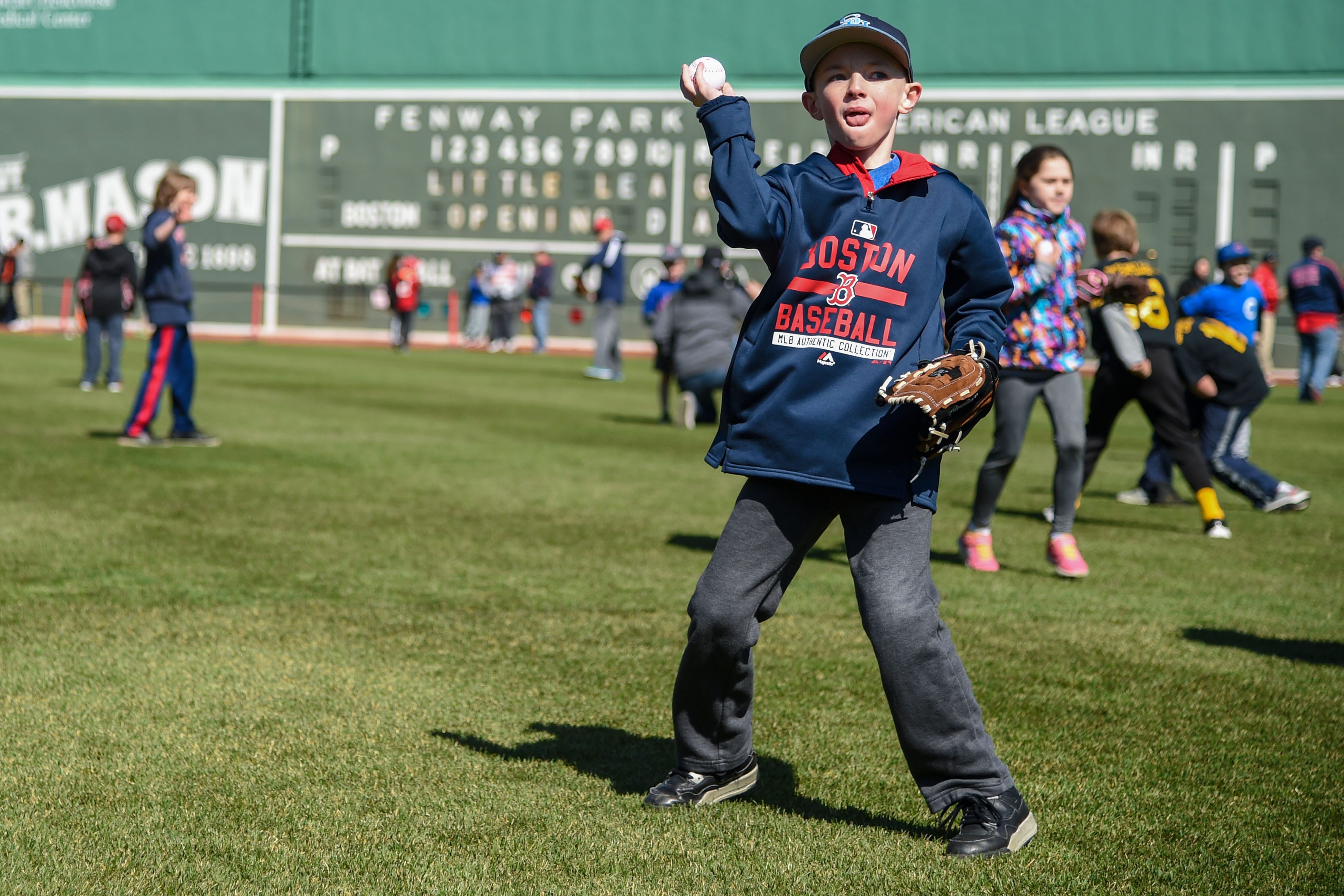 Little League Opening Day by Fenway Frames