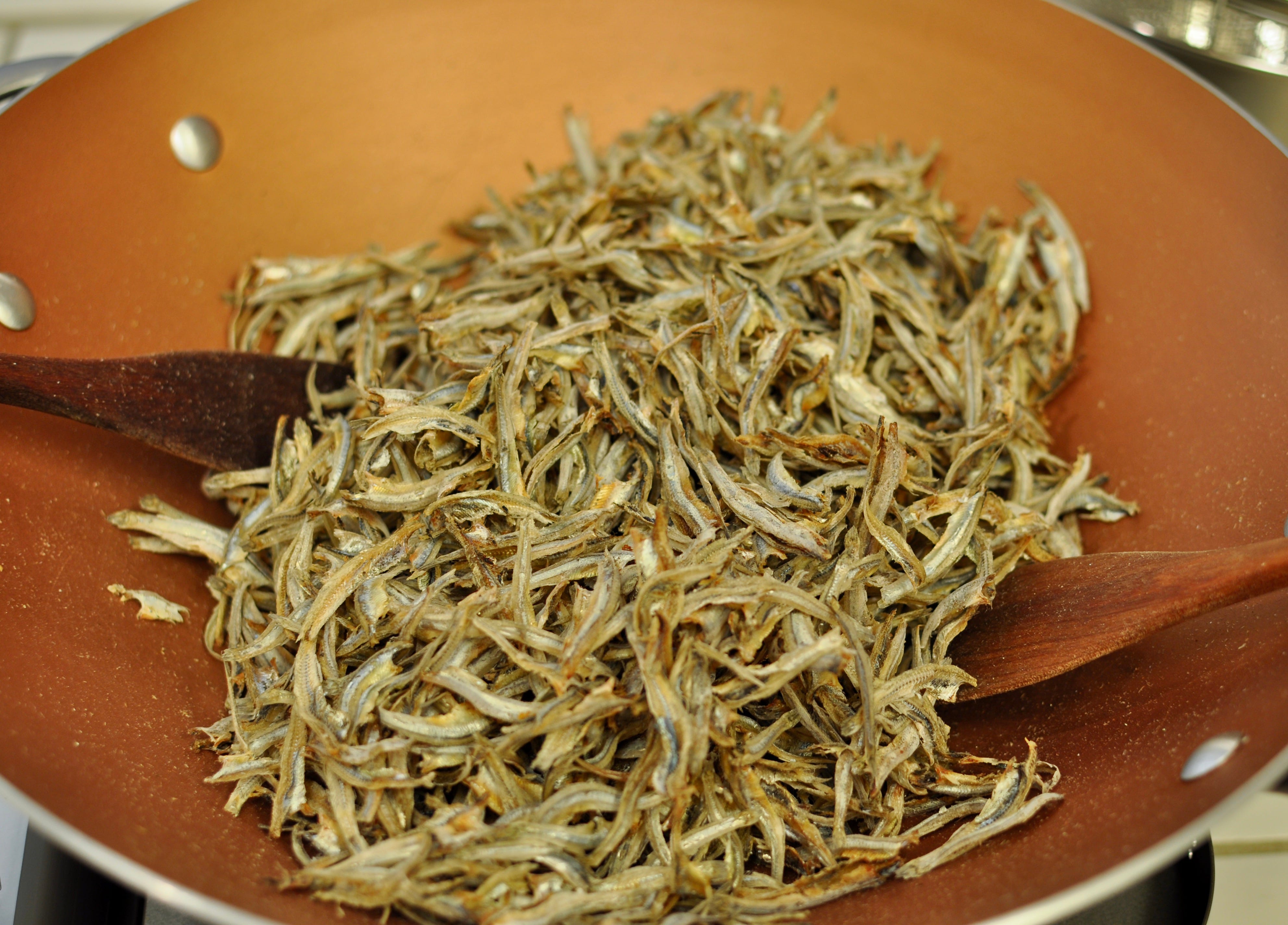 Stirfried Dried Anchovies (MyeolchiBokkeum) by Jipbap Mama Sep