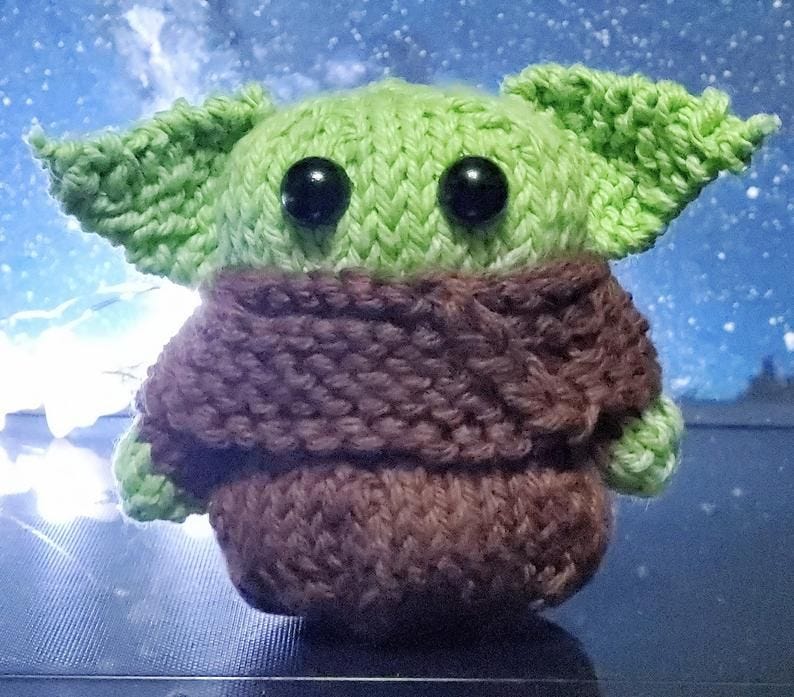 The Best Yoda Baby Yoda Patterns For Makers Who Knit Hats Stockings Amigurumi And More By Knithacker Medium