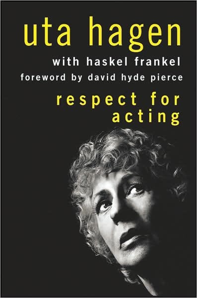 The book cover to Uta Hagen’s Respect for Acting!