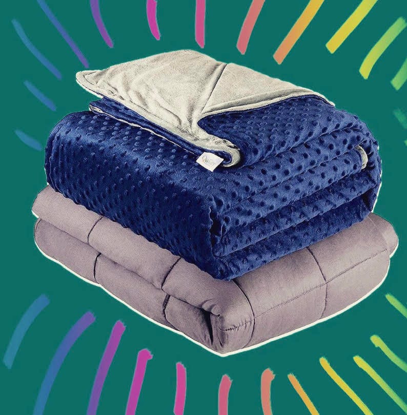 I Finally got a Weighted Blanket. It took me the hottest minute to get