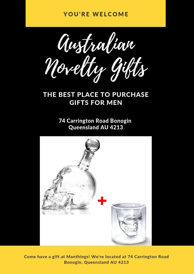Where to buy Australian novelty gifts 