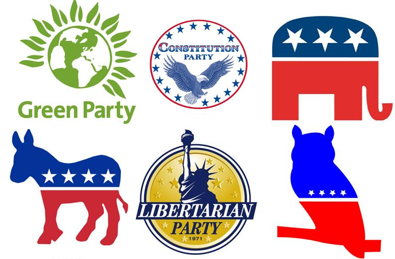 Ranking US political party logos. Beliefs aside, which political party