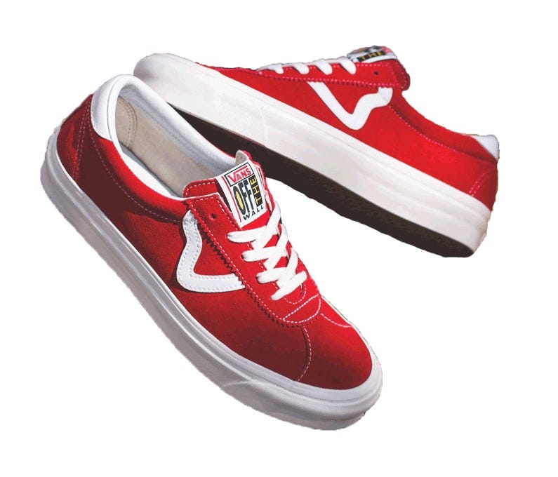 vans style 73 dx red