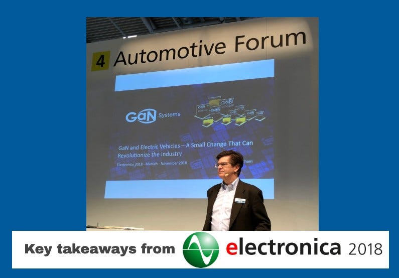 Electronica 2018 Where The Global Electronics Industry Meets By Gan Systems Gan Systems Medium