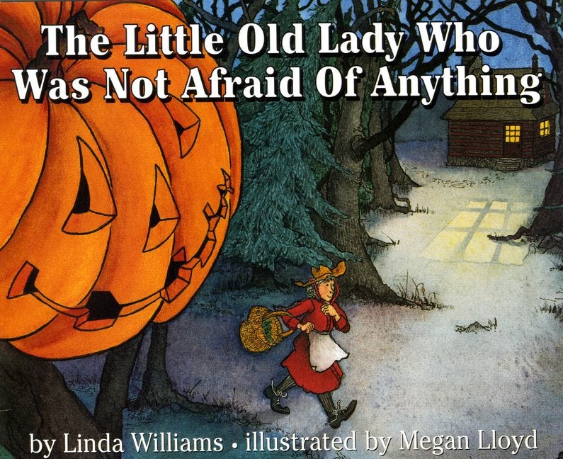 the little old lady who was not afraid of anything by linda williams