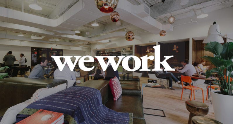 green desk wework