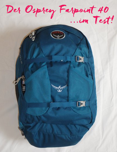 osprey farpoint 40 blau