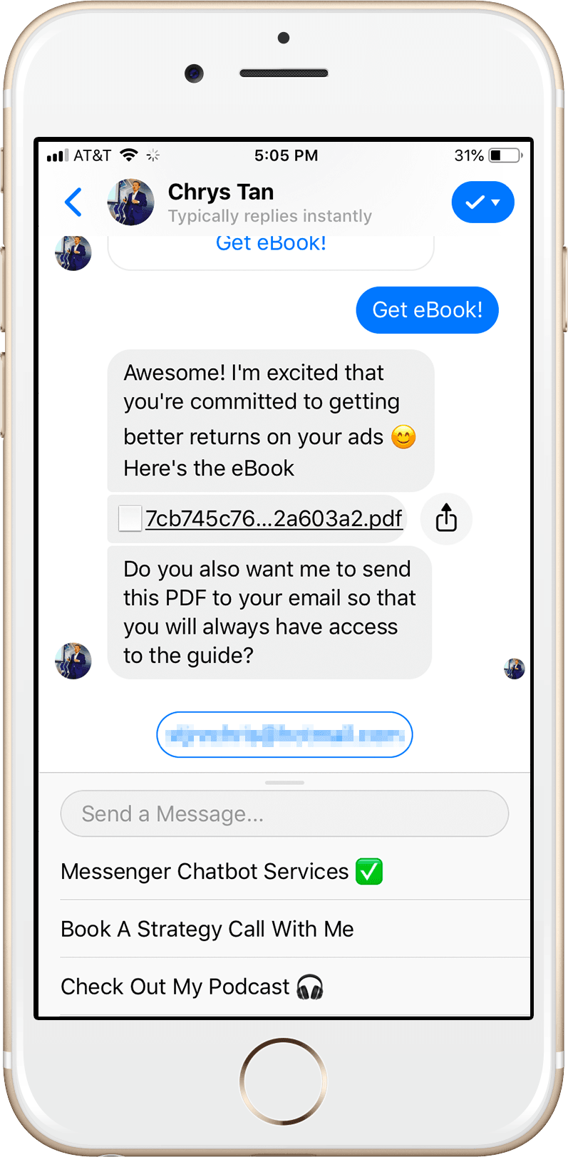 Build an engaging facebook messenger chatbot in manychat by Meetshah_in -  Fiverr