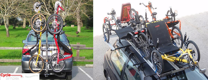 cycle simplex trike rack