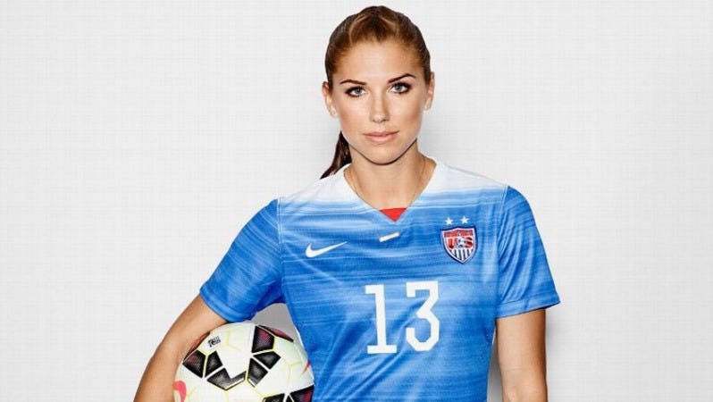 camiseta estados unidos alex morgan