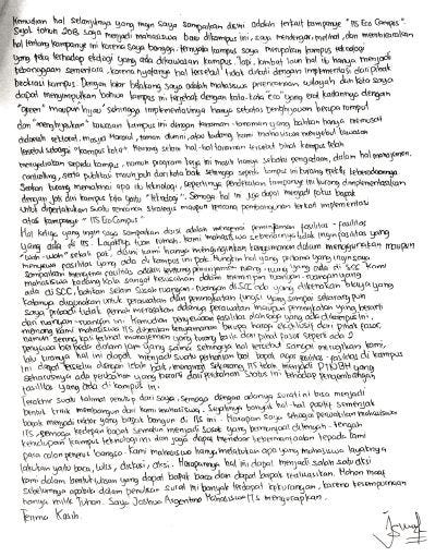 Surat Untuk Rektor Untuk Mengawali Tulisan Ini Saya Ingin By Joshua Argentino Edward Medium