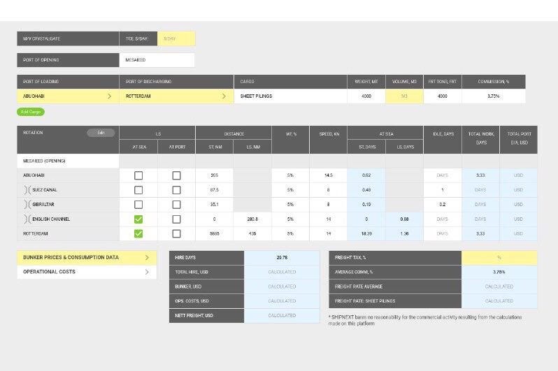 The best freight calculator…. SHIPNEXT launches the most advanced… | by  Shipnext | Medium