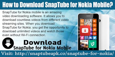 Download Snaptube App For Nokia Phone By Snaptube Apk Medium