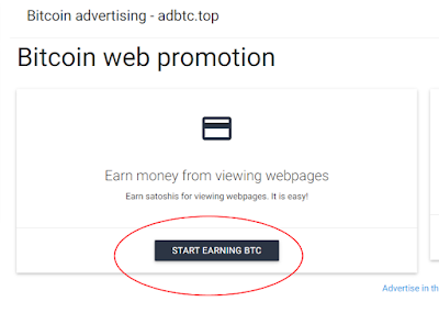 view ads and earn btc