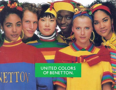 United Colors of Benetton a trail for diversity fashion | Yomi Adegoke | Medium