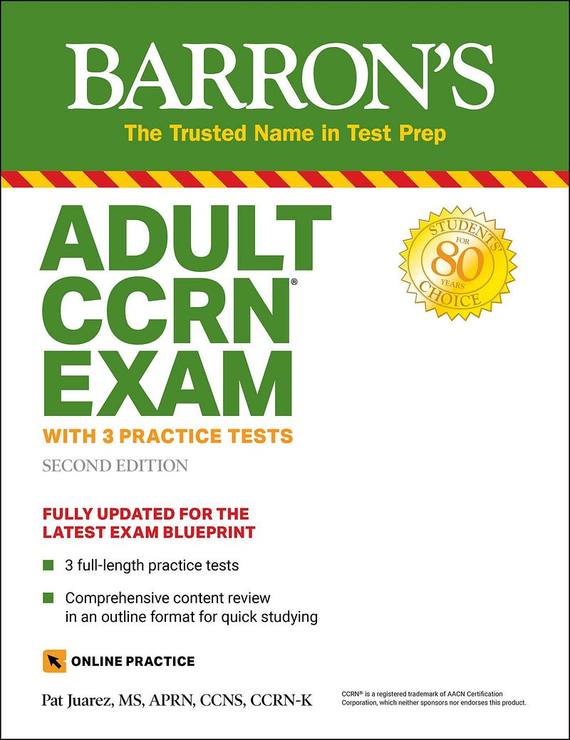 PDF @ FULL BOOK @ Adult CCRN Exam: With 3 Practice Tests [pdf Books ...