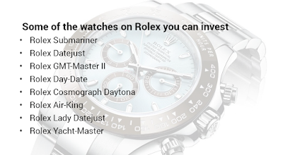 best rolex watches to invest in 2018