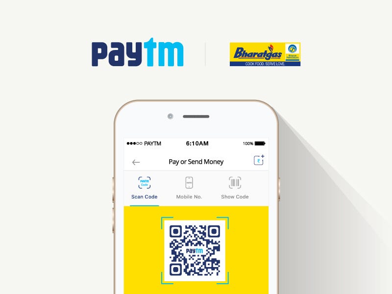 Bharat Gas Goes Cashless With Paytm How Do You Like The Smell Of