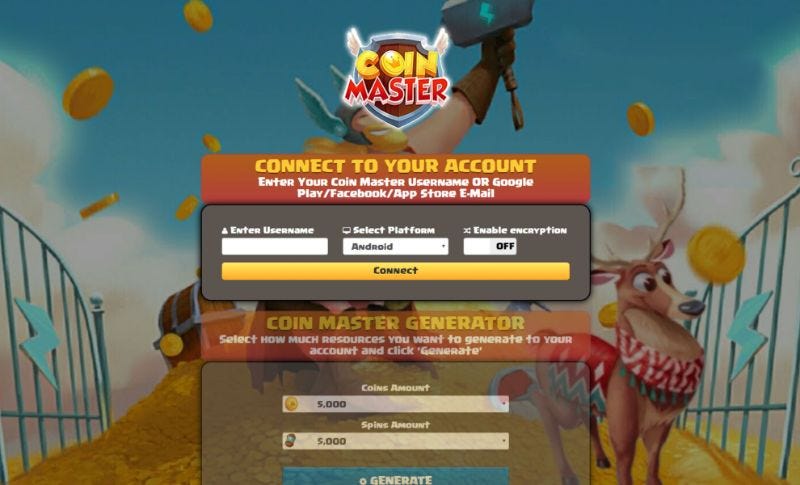 Coin Master Spin Generator 2019