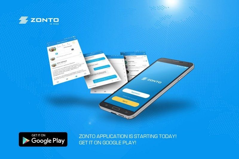 ZONTO — The next generation of smart social network with a chain of ...