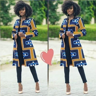 ankara kimono jacket 2018