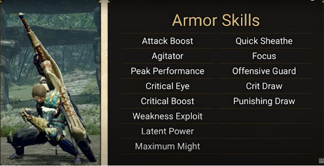 Pojifi-Monster Hunter Rise-weapon skill introduce3