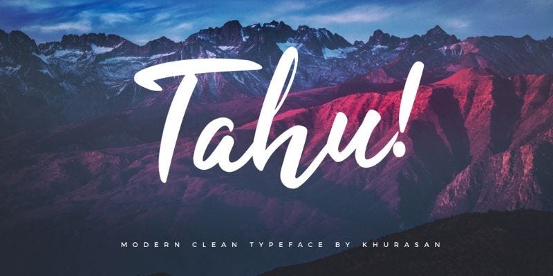 15 Best Cursive Fonts for Designers Free in 2020 | by Akbar Shah | NYC  Design | Medium