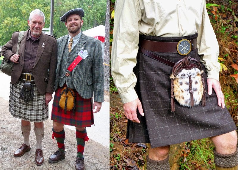 hebridean tartan kilt