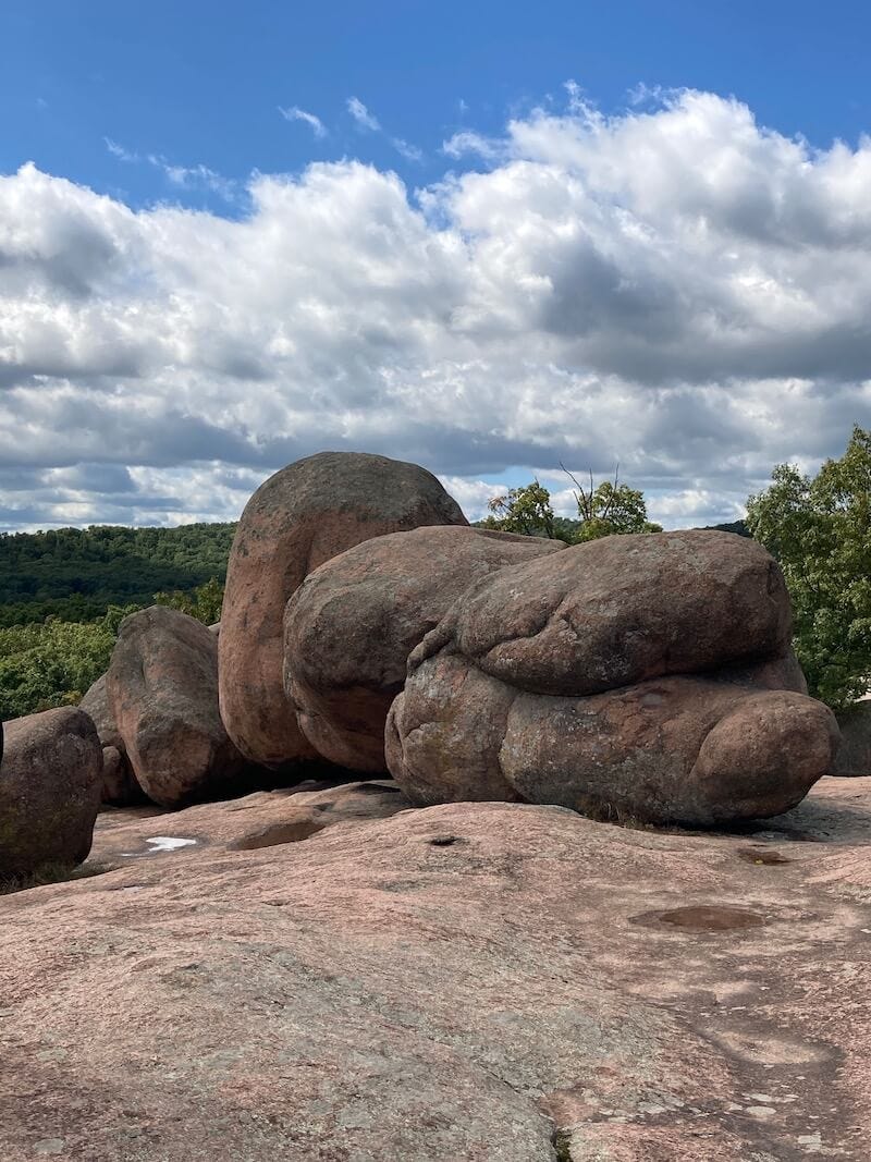 See Giant Boulders at Elephant Rocks State Park by Todd Smith Medium
