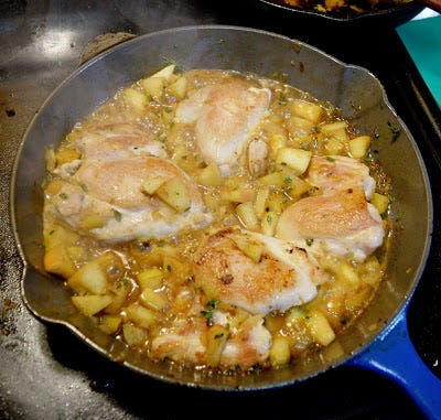 Apple Cider Chicken From A New Cookbook The Perfect Diabetes Comfort Food Collection By Dr Jean Layton Medium