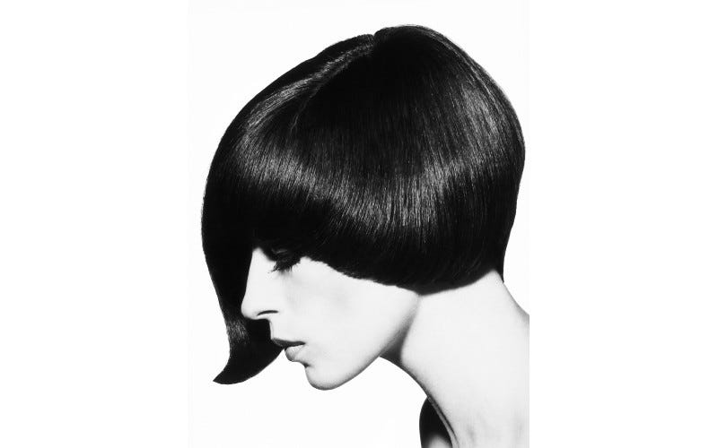asymmetrical wigs with bangs