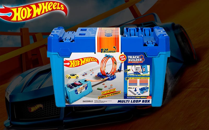 hot wheels loop box