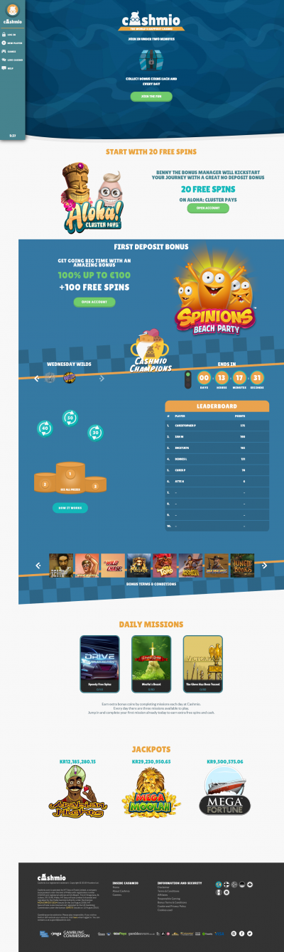 Cashmio Casino Bonus Cashmio Casino Bonus