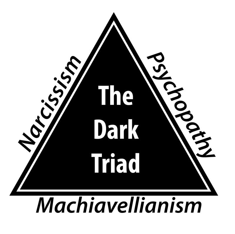 The Dark Triad in Movie Characters | by A. R. | Medium